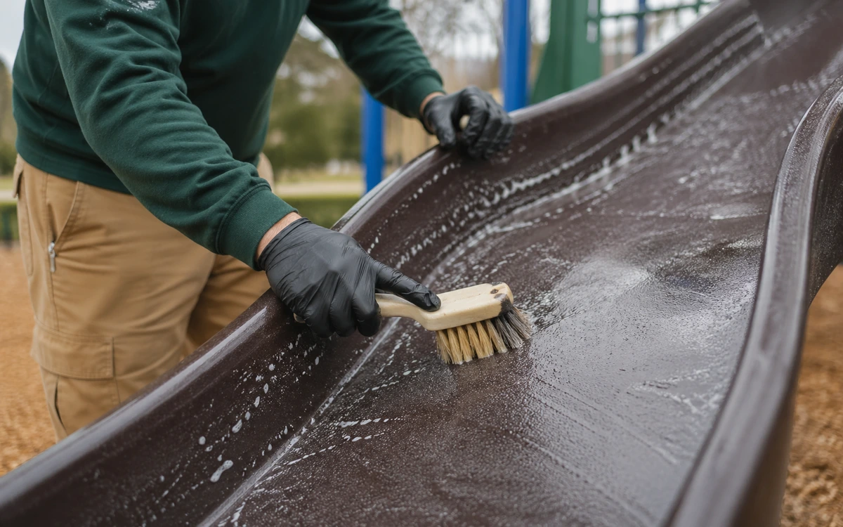 Playground cleaning contractor